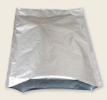 6 εκατ. Χ κενή σφραγίδα τροφίμων 9 εκατ. καθαρή αργιλίου τσαντών φύλλων αλουμινίου τοποθετούν την τσάντα συσκευασίας τροφίμων σε σάκκο