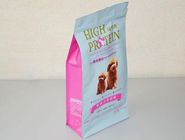 Φύλλο αλουμινίου αργιλίου μεταλλινών 8 δευτερεύουσα συσκευασία σακουλών τροφίμων σκυλιών της Pet σφραγίδων με το φερμουάρ