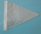 Συνήθειας τριγώνων πλαστικές σακούλες τσαντών BOPP σάντουιτς συσκευάζοντας με το φερμουάρ
