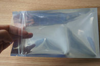 Προσαρμοσμένη σακούλα φύλλων αλουμινίου που συσκευάζει την τρεις σφραγισμένη πλευρές τσάντα κλειδαριών φερμουάρ φύλλων αλουμινίου αργιλίου