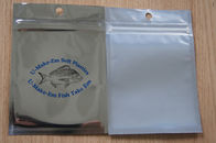 Επαναχρησιμοποιήσιμη τρεις σφραγισμένη πλευρές σακούλα φύλλων αλουμινίου που συσκευάζει την πλαστική τσάντα Malar με την κλειδαριά φερμουάρ