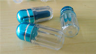 Στρογγυλή σαφής πλαστική χαπιών συσκευασία μπουκαλιών χαπιών αυξήσεων μπουκαλιών αρσενική