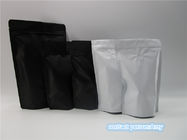 Το φύλλο αλουμινίου ευθυγράμμισε τις πλαστικές τσάντες καφέ με την εξαέρωση της βαλβίδας για τη συσκευασία σκονών καφέ 250g με το φερμουάρ