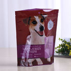 Ιδιωτικές τσάντα/στάση συσκευασίας τροφίμων σκυλιών ετικετών επάνω στην τσάντα φερμουάρ για τα ζωικά τρόφιμα