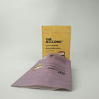 Προσαρμοσμένα βιοδιασπώμενα χαρτιά Kraft Stand Up Child Proof Zip Lock Packaging Bags για σνακ και μπαρ