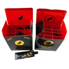 Vitamax Factory Custom Rhino Honey 3D Lenticular Card Ρονοκεφάλους Πισκία Εμφάνιση Κουτί Χονδρικές σακούλες συσκευασία