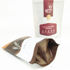 Προσαρμοσμένα τρόφιμα Αδιάβροχο μυρωδιά Αδιάβροχο υγρασία Τροφίμα Stand Up Packaging Bags για κόκκους καφέ