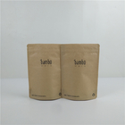 Προσαρμοσμένη τσάντα με φερμουάρ, θερμική σφραγίδα Τυποποιημένη βιοδιασπώμενη τροφή
