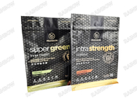 Προσαρμοσμένες σακούλες συσκευασίας από φύλλο αλουμινίου σε σκόνη πρωτεΐνης καφέ με βαλβίδα αρωματική σακούλα Mylar