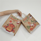 Προσαρμοσμένες τσάντες χαρτιού με σχοινί για δώρα/έπιπλα/αγορές Περιβαλλοντικά φιλικές και προσιτές