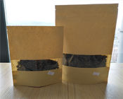 Σαφείς προσαρμοσμένες τσάντες εγγράφου μπροστινής πλευράς για τη σκόνη/την καραμέλα/τον καφέ