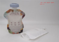 Επαναχρησιμοποιήσιμη σακούλα σωλήνων που συσκευάζει τον πλαστικό βαθμό τροφίμων συμπιέσεων για το χυμό φρούτων