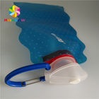 Προσαρμοσμένη συσκευασία σακουλών σωλήνων, πλαστική πτυσσόμενη τσάντα   πόσιμου νερού