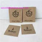 Ντυμένες PE Ziplock συσκευασίας τσαντών εγγράφου τσάντες της Kraft μεγέθους σακουλιών προσαρμοσμένες σακούλα για τον καφέ/το τσάι/το πρόχειρο φαγητό