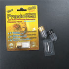 Ρινόκερος 25 τρισδιάστατη πλαστική συσκευασία φουσκαλών καψών μπουκαλιών ιατρικής καρτών πλαστική για τα αρσενικά χάπια αυξήσεων φύλων