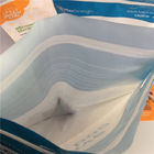 Κατώτατο Gusset ατμού μικροκυμάτων τοποθετεί τη στιλπνή στάση επάνω στην πλαστική σακούλα ανταπαντήσεων αποστειρωτή σε σάκκο