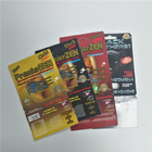 Συσκευασία φουσκαλών επίδειξης συσκευασίας καρτών φουσκαλών της Zen Premizer για το αρσενικό πακέτο χαπιών αυξήσεων