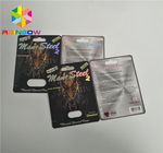 τρισδιάστατο ρινοκέρων φουσκαλών καρτών πλαστικό κιβώτιο επίδειξης φουσκαλών συσκευάζοντας για τα χάπια φύλων καψών