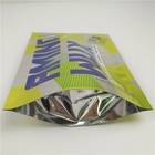 Πλαστικές σακούλες κλειδαριών φερμουάρ πρόχειρων φαγητών στιλπνές χρωματισμένες που συσκευάζουν την απόδειξη μυρωδιάς