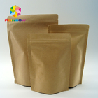 Βιοδιασπάσιμη στάση της Kraft φερμουάρ PLA επάνω στη σακούλα λιπασματοποιήσιμη για το τσάι