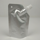 Σαφής ασημένια σακούλα σωλήνων ποτών χυμού φύλλων αλουμινίου αργιλίου που συσκευάζει 100ml 150ml