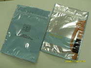 Φερμουάρ η τοπ PET/καλλυντική συσκευάζοντας τσάντα PE ανακυκλώσιμη με το σαφές μέτωπο