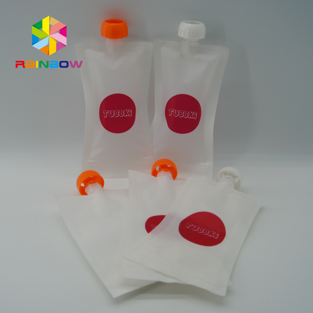 Επαναχρησιμοποιήσιμη σακούλα σωλήνων παιδικών τροφών που συσκευάζει το τυπωμένο, προσαρμοσμένο μέγεθος