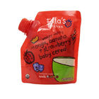 Επαναχρησιμοποιήσιμες σακούλες BPA παιδικών τροφών Doypack ελεύθερες με τους σωλήνες γωνιών