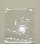 Ziplock PE πλαστικές σακούλες που συσκευάζουν με το γάντζο/το εσώρουχο που ντύνει τη σαφή τσάντα