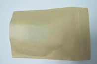 Σαφές μπροστινό καφετί έγγραφο τρία της Kraft δευτερεύουσα τσάντα σφραγίδων για τη συσκευασία μπισκότων