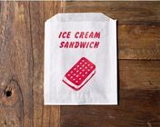 Προσαρμοσμένη τυπώνοντας φυστικιών/παγωτού τσάντα εγγράφου τροφίμων σάντουιτς συσκευάζοντας