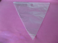 Πλαστική τσάντα μορφής τριγώνων τσαντών αποταμιευτών πιτσών, σαφής/σαφής τσάντα σφραγίδων πιασιμάτων