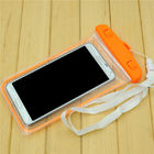 Καθολική αδιάβροχη τηλεφωνική τσάντα PVC 5.5 ίντσας για Iphone 6s 6 συν, ροζ/Oragne/μπλε