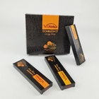 Χονδρικό μαύρο χρώμα συνήθειας που συσκευάζει το γλυκό κιβώτιο μελιού βάρους σακουλιών 22g για το ενεργειακό μέλι Vitamax
