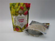 θρεπτική mylar τσάντα φύλλων αλουμινίου τροφίμων τσαντών συμπληρωμάτων συσκευάζοντας με την κλειδαριά φερμουάρ για την πρωτεϊνική σκόνη