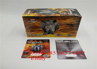 Ρινόκερος 69 κάρτα φουσκαλών που συσκευάζει 9 X 12cm με τη στιλπνή λήξη επιφάνειας