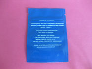 Πλαστικές τσάντες φερμουάρ σακουλιών πακέτων με το υλικό βαθμού τροφίμων με το χρώμα CMYK
