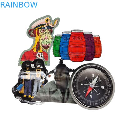 Τρώσιμα 3.5g Mylar Bags Ziplock Ειδικό σχήμα Γλυκά βότανα Biscuit Gummy Packaging