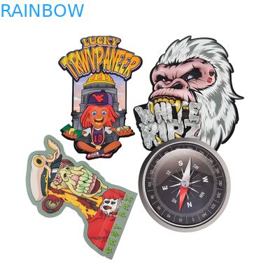 Τρώσιμα 3.5g Mylar Bags Ziplock Ειδικό σχήμα Γλυκά βότανα Biscuit Gummy Packaging