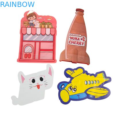 Τρώσιμα 3.5g Mylar Bags Ziplock Ειδικό σχήμα Γλυκά βότανα Biscuit Gummy Packaging