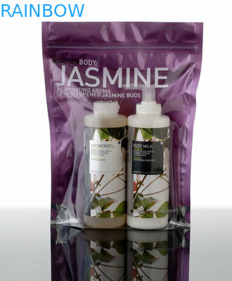 mylar comestic συσκευάζοντας τσάντα με το φερμουάρ