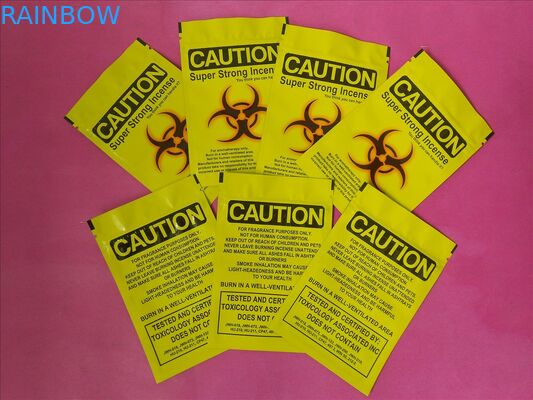 Μη - διαρροή, μη - συσκευάζοντας τσάντες θυμιάματος θραύσης βοτανικές