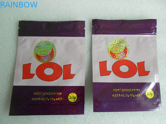 Συνήθεια PET/VMPET/PE βοτανική συσκευασία θυμιάματος 100 μικρού