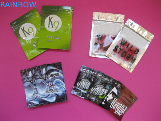 Ο cOem προσάρμοσε τις βοτανικές συσκευάζοντας τσάντες θυμιάματος με την κλειδαριά φερμουάρ