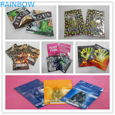 120 mic στάση επάνω στη συσκευασία τσαντών φύλλων αλουμινίου μοντέρνη με Ziplock