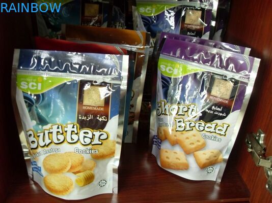 130mic PET/Al/Νέα Υόρκη/στάση PE επάνω κατώτατο Gusset στις τσάντες