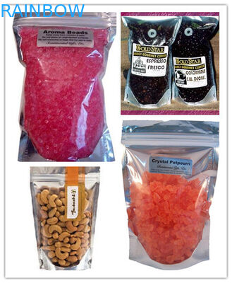 Σαφής πίσω στάση μετώπων και φύλλων αλουμινίου επάνω στις τσάντες με τη PET/Al/Νέα Υόρκη/PE