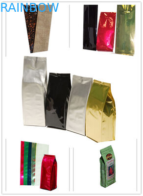 Gravure η παγίδα τύπωσε τη δευτερεύουσα Gusset στάση επάνω στις τσάντες για τον καφέ ή τα καρύδια, άλατα λουτρών, Chrips