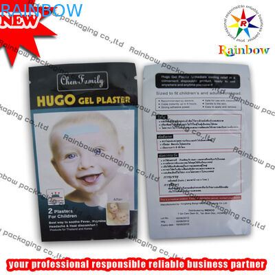 Στάση φύλλων αλουμινίου επάνω ανακυκλωμένη στη σακούλες Ziplock φύλλων αλουμινίου υγρασία - απόδειξη για τα τρόφιμα