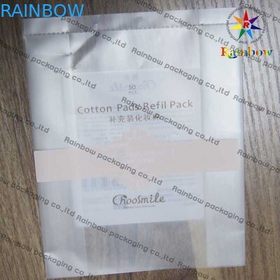 Καλλυντική συσκευάζοντας τσάντα φύλλων αλουμινίου αργιλίου, ανθεκτική στάση επάνω στη σακούλα